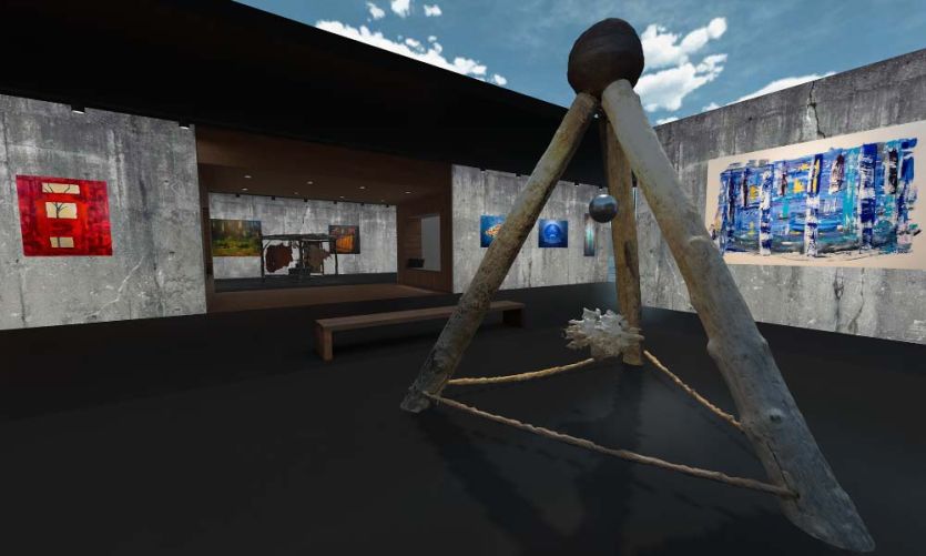 VR Art Exhibition for Johan Sara Jr
